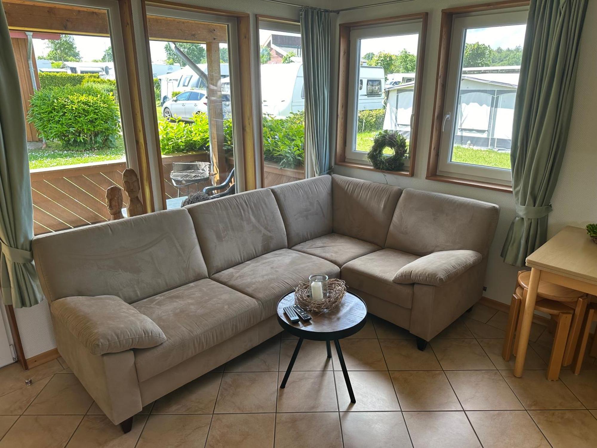Ferienhaus Campingpark Waldesruh Behrensdorf Luaran gambar